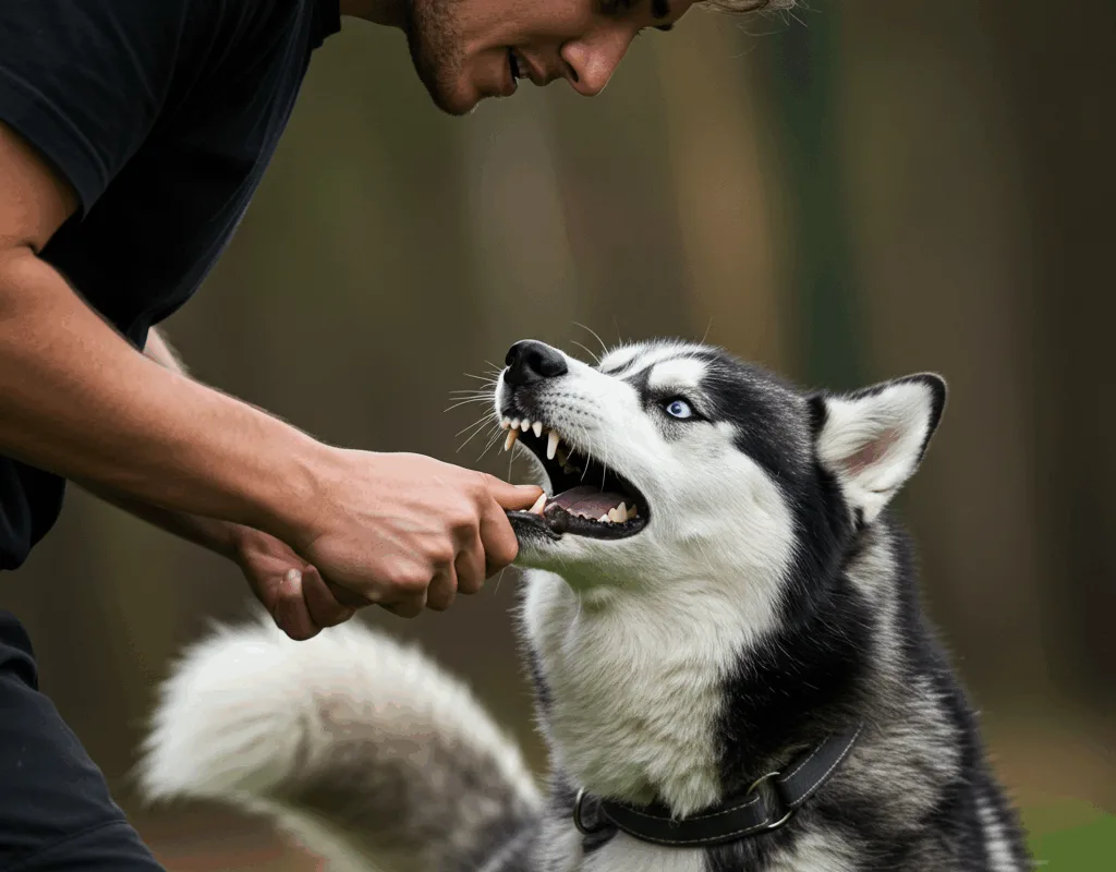 agressief-gedrag-bij-een-husky