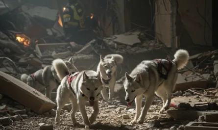 huskys-in-oorlogstijd