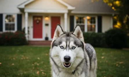 husky-als-waakhond