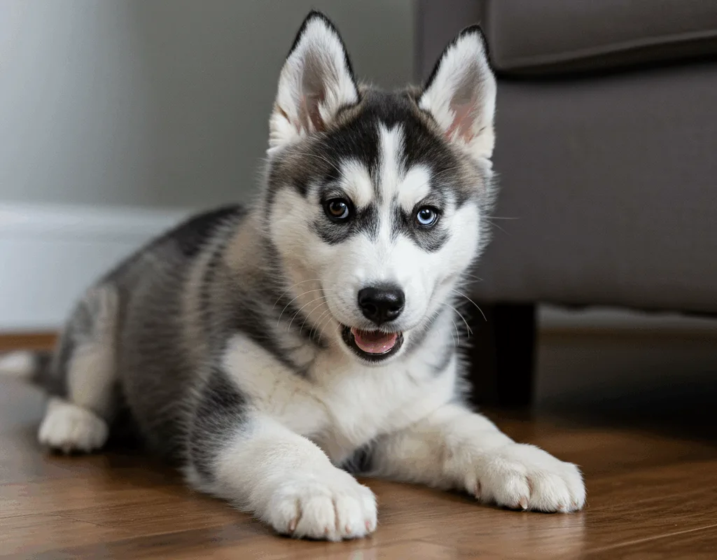 gedragsproblemen-bij-husky-puppy