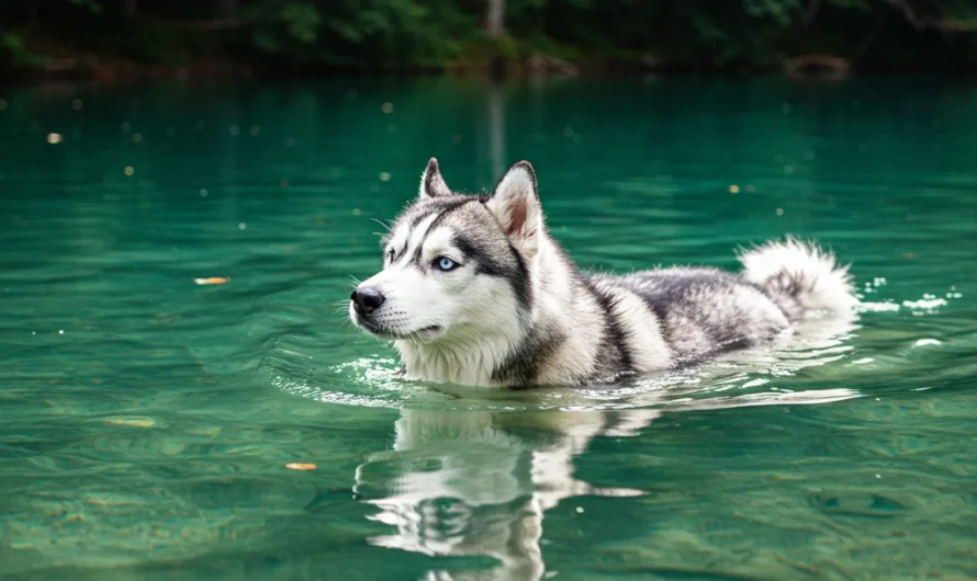 Zwemmen met je Siberische Husky: Veiligheid en trainingstips