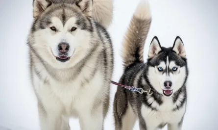 Alaska Malamute Siberische Husky